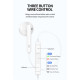 CELEBRAT earphones με μικρόφωνο G16, Type-C, 1.2m, μαύρα