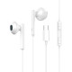 CELEBRAT earphones με μικρόφωνο G16, Type-C, 1.2m, λευκά