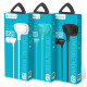 CELEBRAT earphones με μικρόφωνο G7, 3.5mm σύνδεση, Φ10mm, 1.2m, μπλε