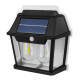 LED ηλιακό φωτιστικό τοίχου HW999-2W με αισθ/ρα φωτός & κίνησης, 1800mAh