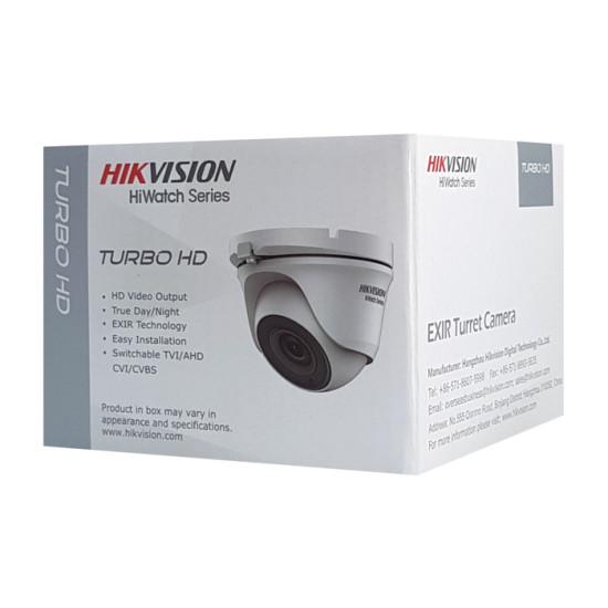 HIKVISION HIWATCH υβριδική κάμερα HWT-T120-M, 2.8mm, 2MP, IP66