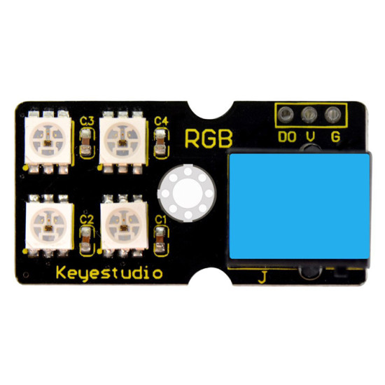 KEYESTUDIO EASY plug 2812 2x2 RGB module KS0370