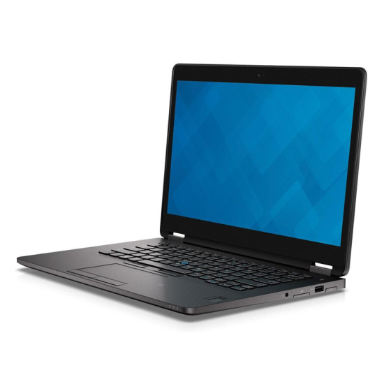 DELL Laptop Latitude E7470, Refurbished Grade A, i7-6600U, 8/256GB M.2, 14", Cam, Intel HD Graphics 520, FreeDOS