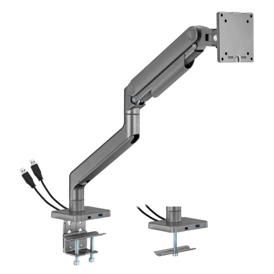 BRATECK βάση γραφείου LDT74-C012UC για οθόνη 17"-49", έως 20kg