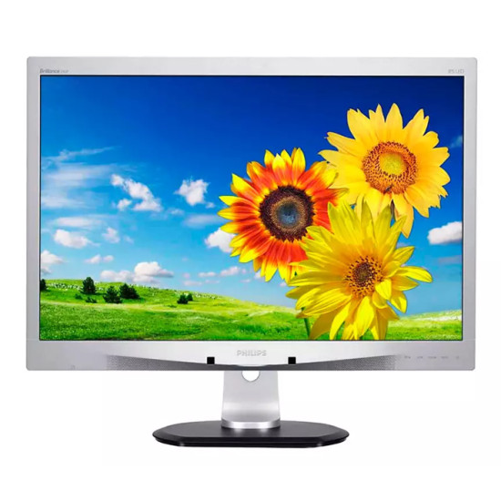 PHILIPS used οθόνη 240P4QPYES LED, 24.1", VGA/DVI/DisplayPort, Grade B