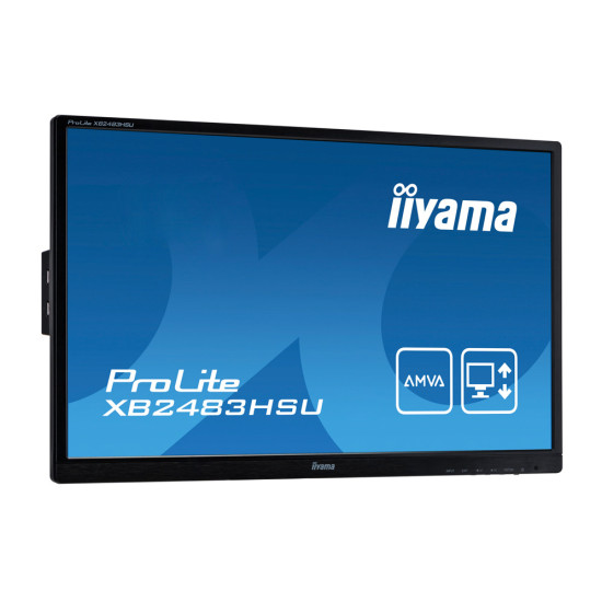 IIYAMA used οθόνη XB2483HSU LED, 23.8", 1920x1080, VGA/HDMI/DisplayPort, χωρίς βάση, Grade B