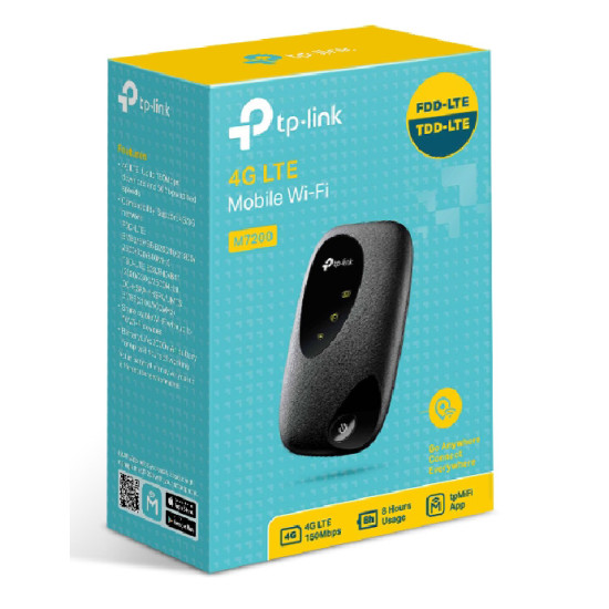 TP-LINK Mobile Wi-Fi M7200, 4G FDD/TDD-LTE, 2000mAh, Ver. 2.0