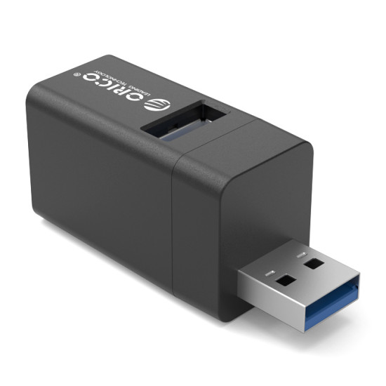 ORICO USB hub MINI-U32L, 3x θυρών, 5Gbps, USB σύνδεση, μαύρο