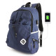 MARK RYDEN τσάντα πλάτης MR6008, με θήκη laptop 15.6", 23L, μπλε