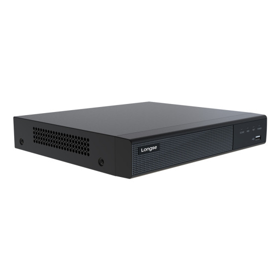 LONGSE NVR καταγραφικό NVR3009E1, 4K, H.265/H.264, 9 κανάλια