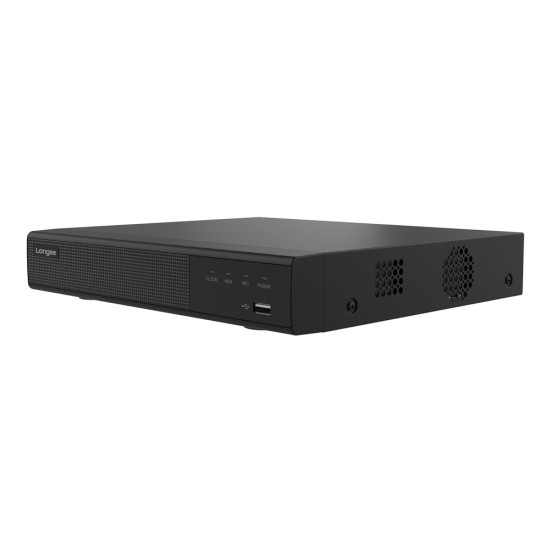 LONGSE NVR καταγραφικό NVR3109E1, 4K, H.265/H.264, 9 κανάλια