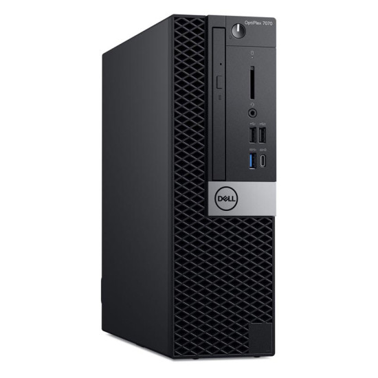 DELL PC OptiPlex 7070 SFF, Refurbished Grade A Repainted, i3-8100, 8GB, 256GB M.2, FreeDOS