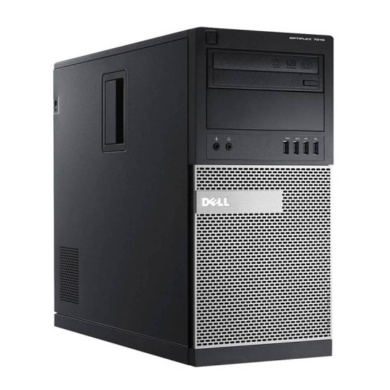 DELL PC OptiPlex 7010 MT, Refurbished Grade A Repainted, i5-3470, 4GB, 500GB HDD, DVD, FreeDOS