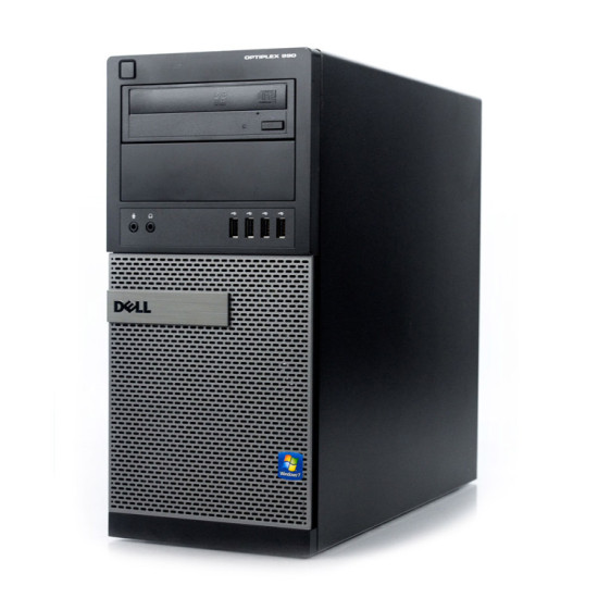 DELL PC OptiPlex 990 MT, Refurbished Grade A Repainted, i5-2400, 8GB, 500GB, DVD, FreeDOS