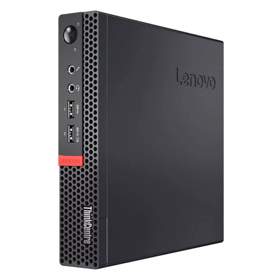 LENOVO PC ThinkCentre M710Q Micro, Refurbished Grade A Repainted, G3900T, 8GB, 120GB SSD, FreeDOS