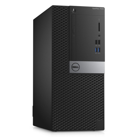 DELL PC OptiPlex 7040 MT, Refurbished Grade A Repainted, i5-6500, 8GB, 256GB SSD, DVD, FreeDOS