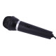 POWERTECH μικρόφωνο PT-859, με βάση, δυναμικό, 3.5mm, μαύρο
