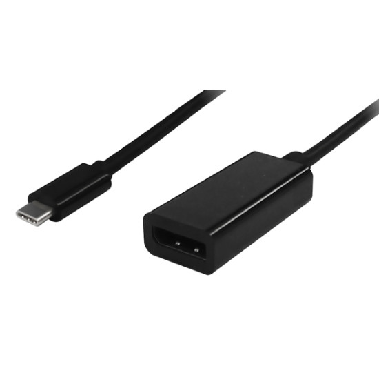 POWERTECH αντάπτορας USB Type-C σε DisplayPort PTH-039, 4K, ασημί