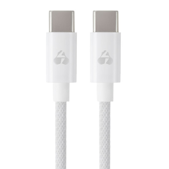 POWERTECH καλώδιο USB-C PTR-0183, 60W, 480Mbps, 1m, λευκό