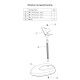 WINSON βάση για barcode scanner S6-B, εύκαμπτη, μαύρη