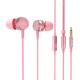 SADES gaming earphones Wings 10, μικρόφωνο, 3.5mm, magnetic, Φ10mm, ροζ