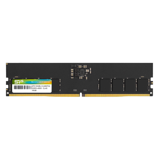 SILICON POWER μνήμη DDR5 UDIMM SP016GBLVU480F02, 16GB, 4800MHz, CL40