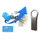 SILICON POWER USB Flash Drive Jewel 80, 64GB, USB 3.2, ασημί