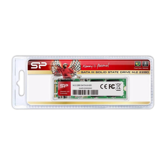 SILICON POWER SSD A55, 128GB, M.2 2280, SATA III, 560-530MB/s