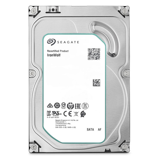 SEAGATE σκληρός δίσκος 3.5" IronWolf, 4TB, 5900RPM, 64MB, 6Gb/s, FR