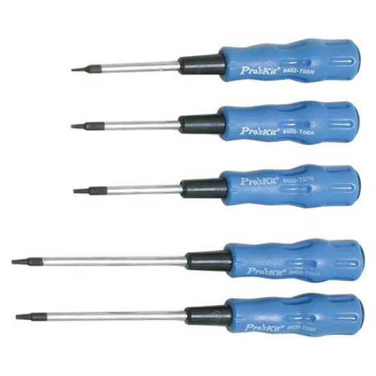 PROSKIT σετ κατσαβιδιών Torx SW-2125H, 5τμχ