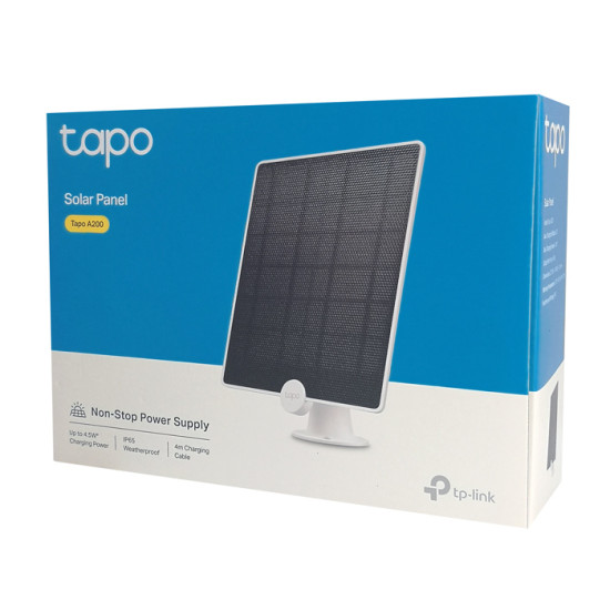 TP-LINK ηλιακό πάνελ Tapo A200 για κάμερες με μπαταρία, 4.5W, Ver 1.0