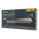 TP-LINK JetStream switch TL-SG2016P, 16-Port Gigabit, 8x PoE+, Ver. 1.0