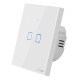 SONOFF smart διακόπτης ΤΧ-T2EU2C, αφής, Wi-Fi, διπλός, λευκός