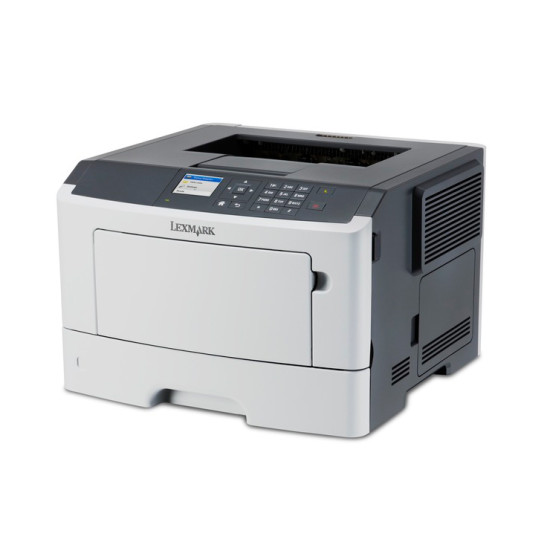 LEXMARK used Printer MS415dn, Laser, monochrome, με toner & drum