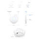 UBIQUITI Access Point UniFi U6+, WiFi 6, 5.300Mbps, Dual band, PoE