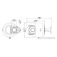 UNIARCH smart κάμερα UHO-P1A-M3F4D, 3MP, WiFi, PTZ, SD