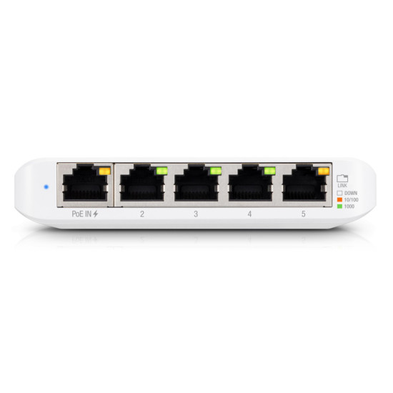 UBIQUITI UniFi Switch USW-Flex-Mini, 5-Port Gigabit, 10/100/1000 Mbps