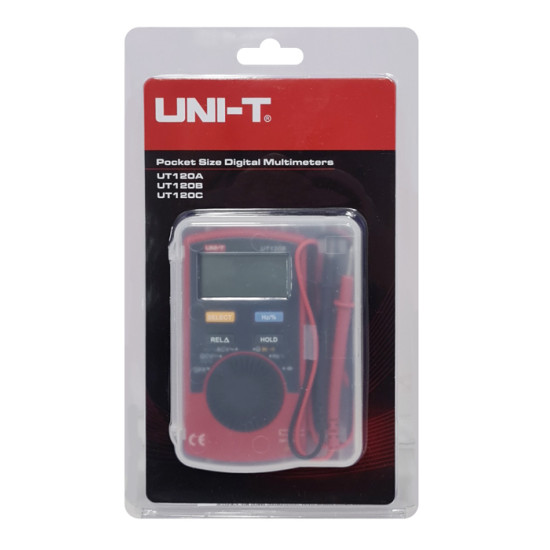 UNI-T ψηφιακό πολύμετρο τσέπης UT120B, 600V DC/AC