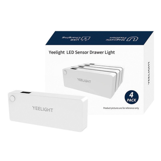 YEELIGHT LED φωτιστικό YLCTD001 με ανιχνευτή κίνησης, 2700K, 0.15W, 4τμχ