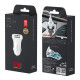 Car Charger WK 12W Dual USB 2.4A White WP-C35