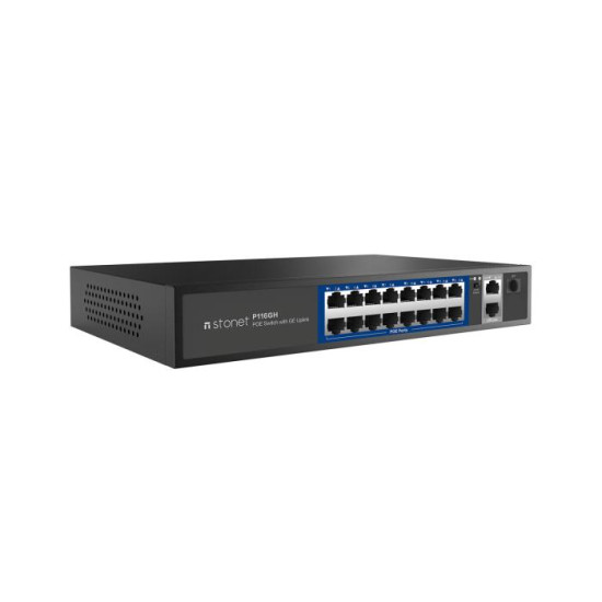 Fast Ethernet 18port Switch PoE Stonet P116GH