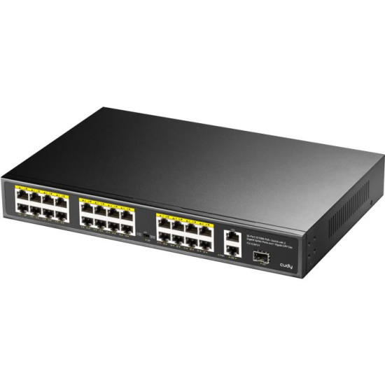 Fast Ethernet 26port Switch PoE Cudy FS1026PS1