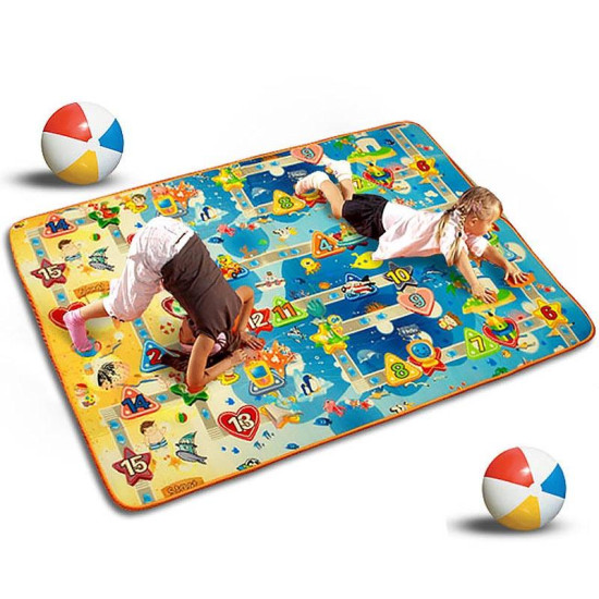 Globalexpress Παιδικό ισοθερμικό χαλάκι Playmat - 180 x 120 x 0.5cm GL-23083