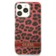 Guess GUHCP13LHSLEOR iPhone 13 Pro / 13 6.1&quot; red/red hardcase Leopard