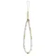 Guess pendant GUSTPEAW Phone Strap white/white Heishi Beads