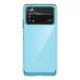 Outer Space Case for Xiaomi Poco X4 Pro 5G cover with a flexible frame blue