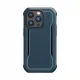 Raptic X-Doria Fort Case iPhone 14 Pro with MagSafe armored blue cover