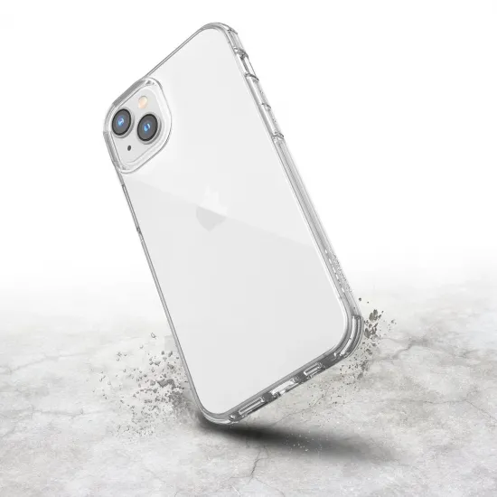 Raptic X-Doria Clear Case iPhone 14 Plus gepanzerte durchsichtige Hülle