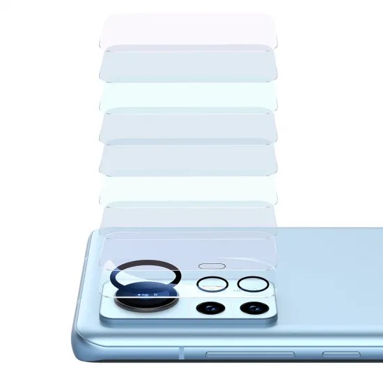 Baseus Xiaomi 12 Pro Camera Film 0.3mm Transparent (2pcs) + Cleaning Kit (SGQK000402)