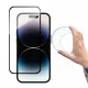 Wozinsky Full Cover Flexi Nano Glass tempered glass for iPhone 14 Pro flexible with a black frame